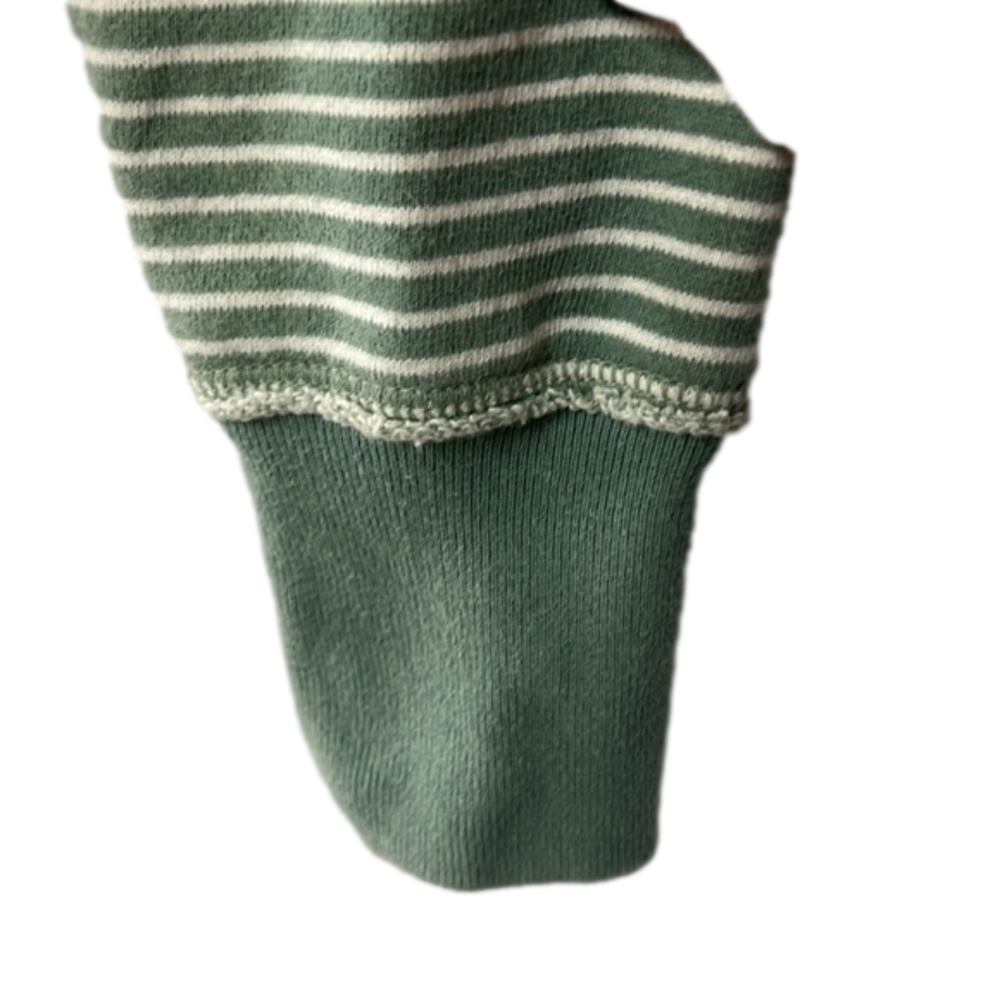 Women’s American Eagle green white striped hoodie size S great condition - Picture 3 of 5